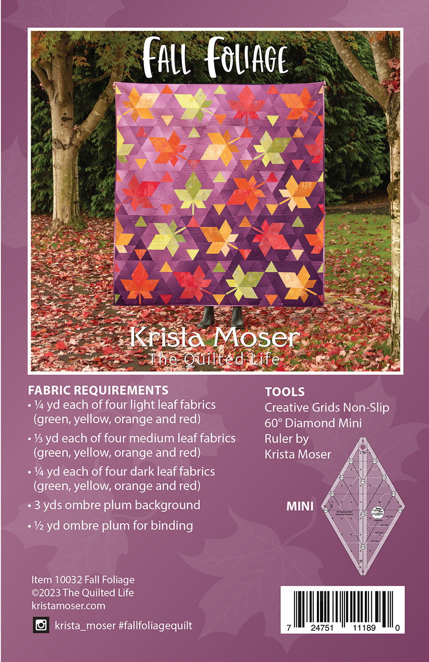 Fall Foliage Quilt Pattern