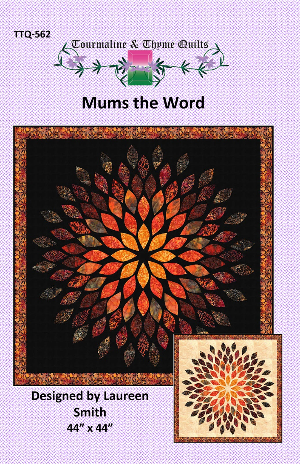 Mums the Word Quilt Pattern