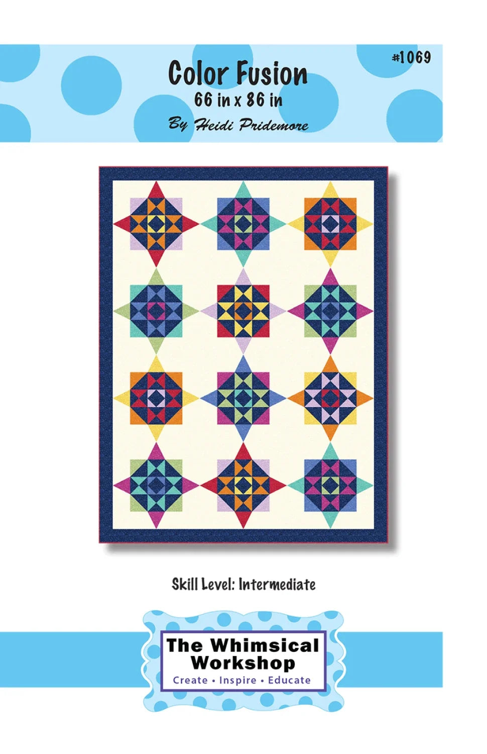 Color Fusion Quilt Pattern