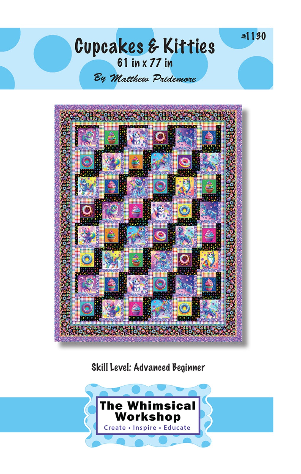 Cupcakes & Kitties Quilt Pattern