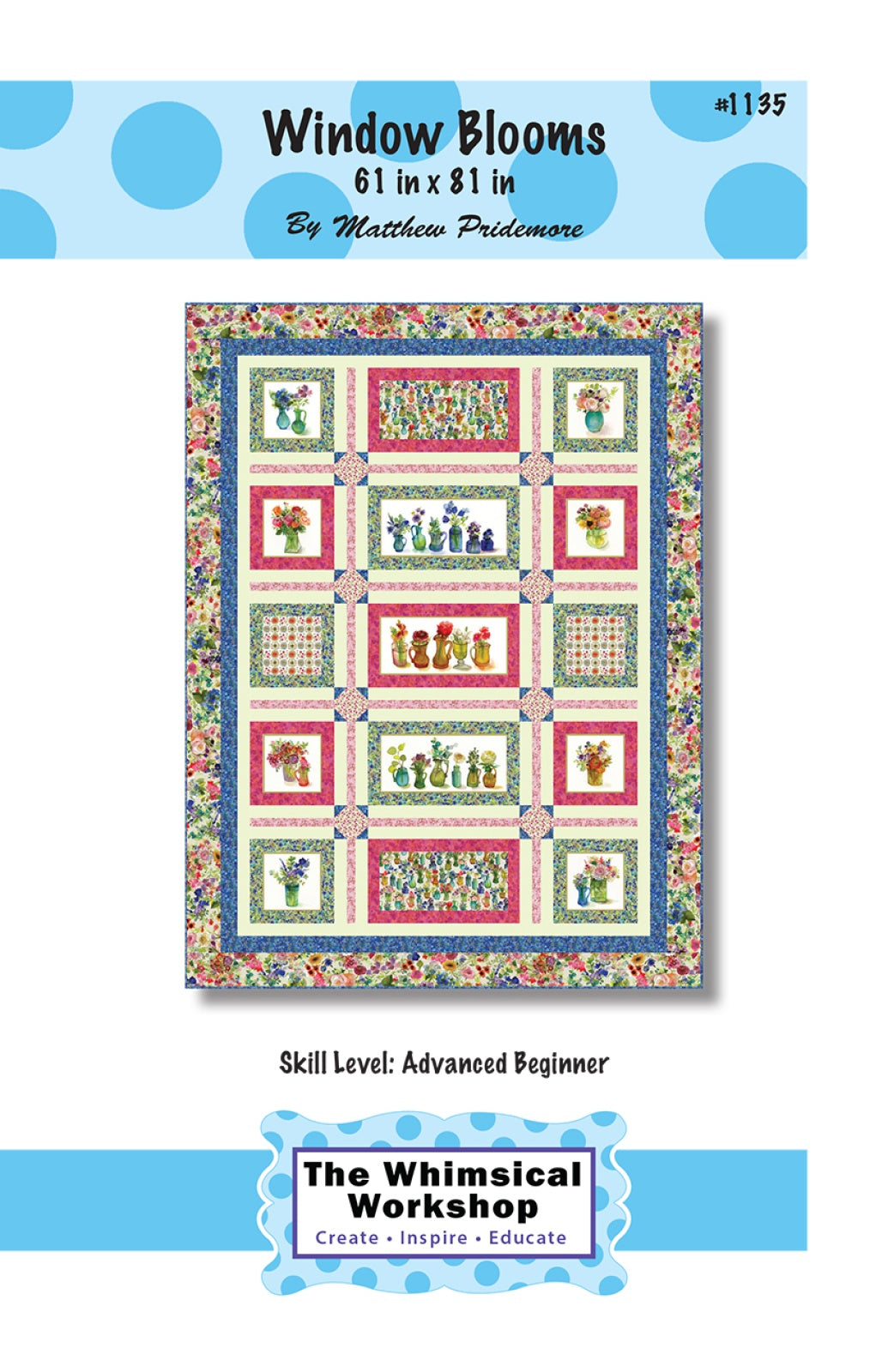Window Blooms Quilt Pattern
