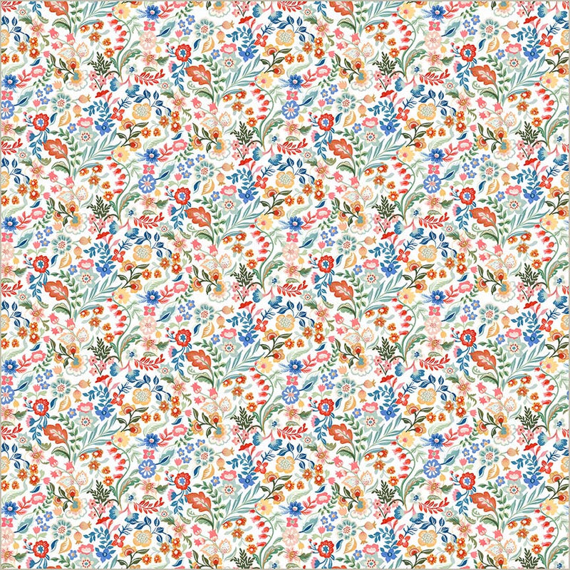 Tapestry Delicate Mist Cotton 43/44 Fabric Per Yard