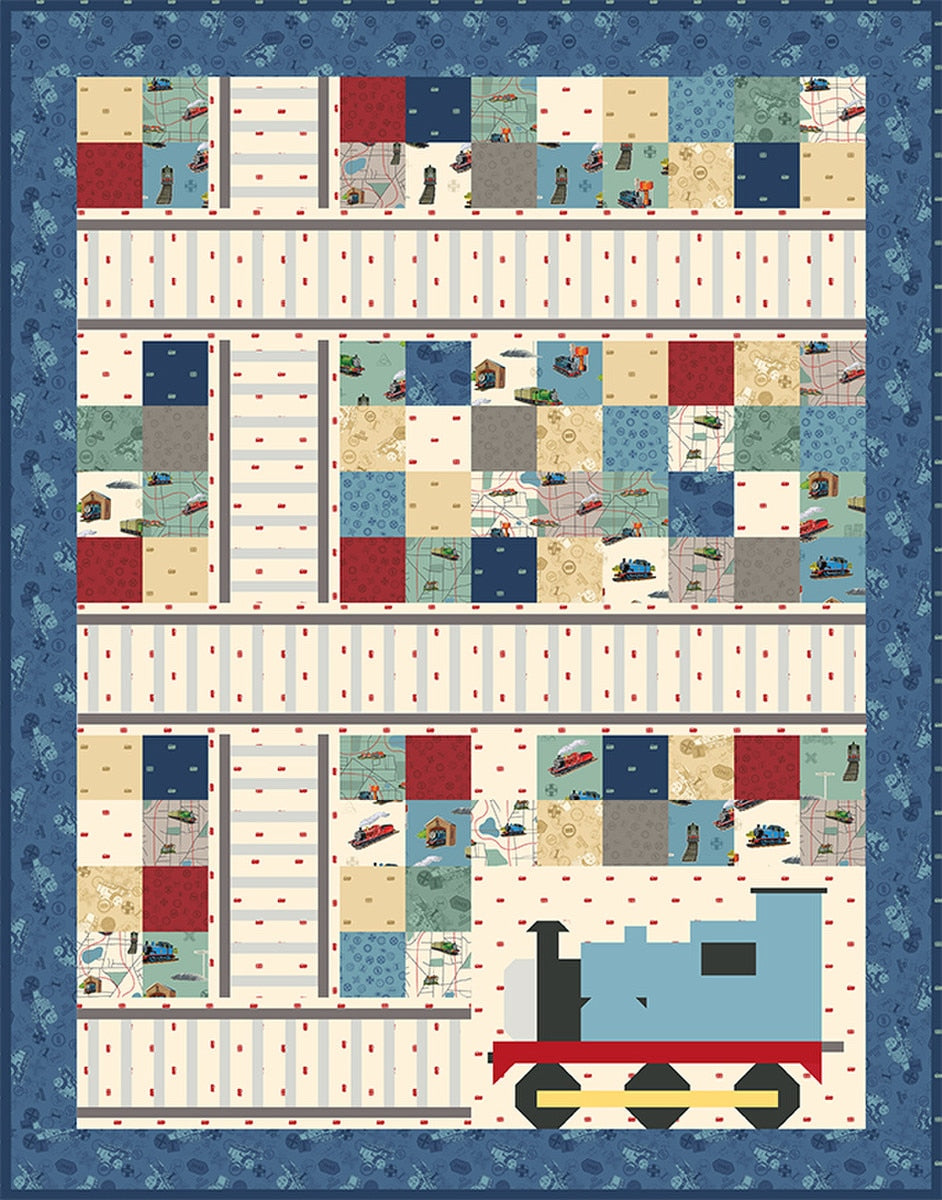Thomas the Tank Railway Quilt Kit