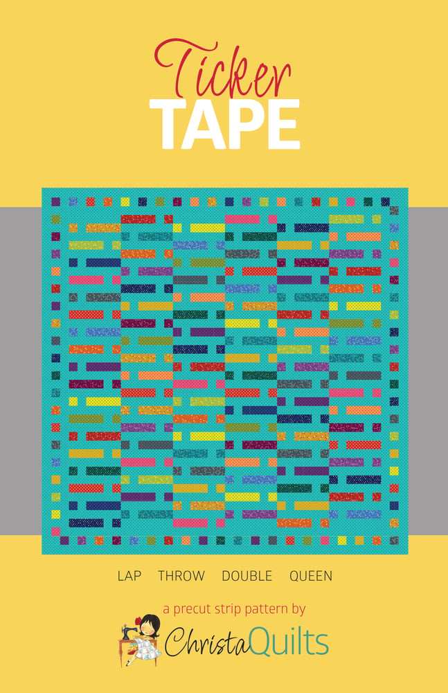 Ticker Tape Downloadable Pattern