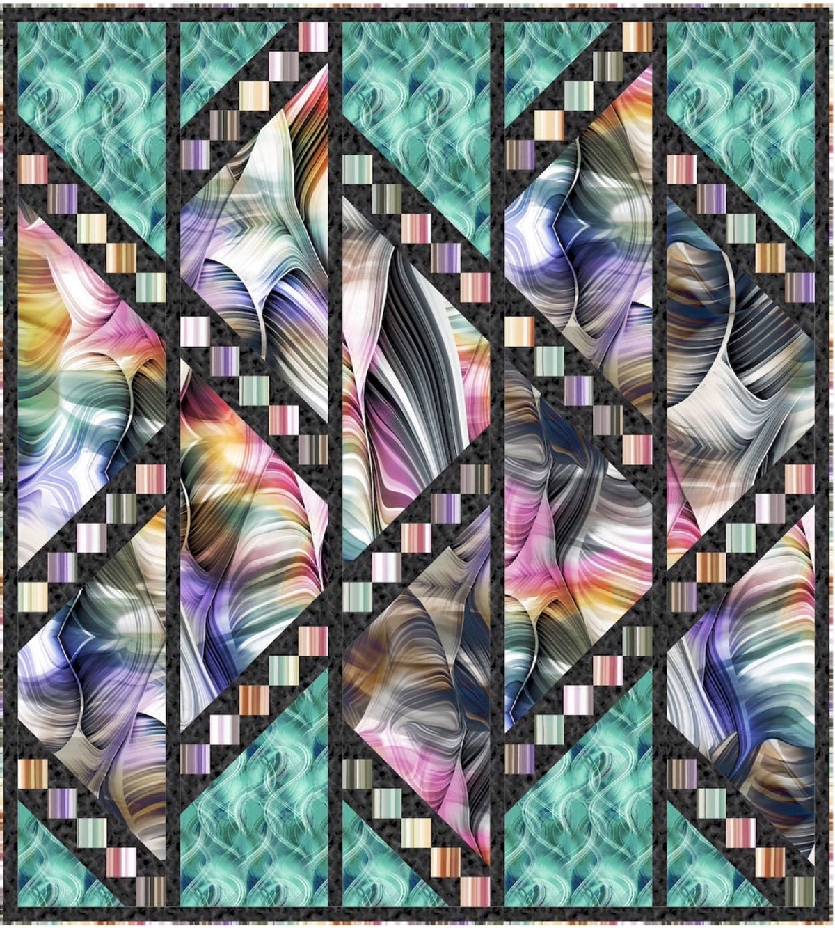Twisted Motion Downloadable Pattern