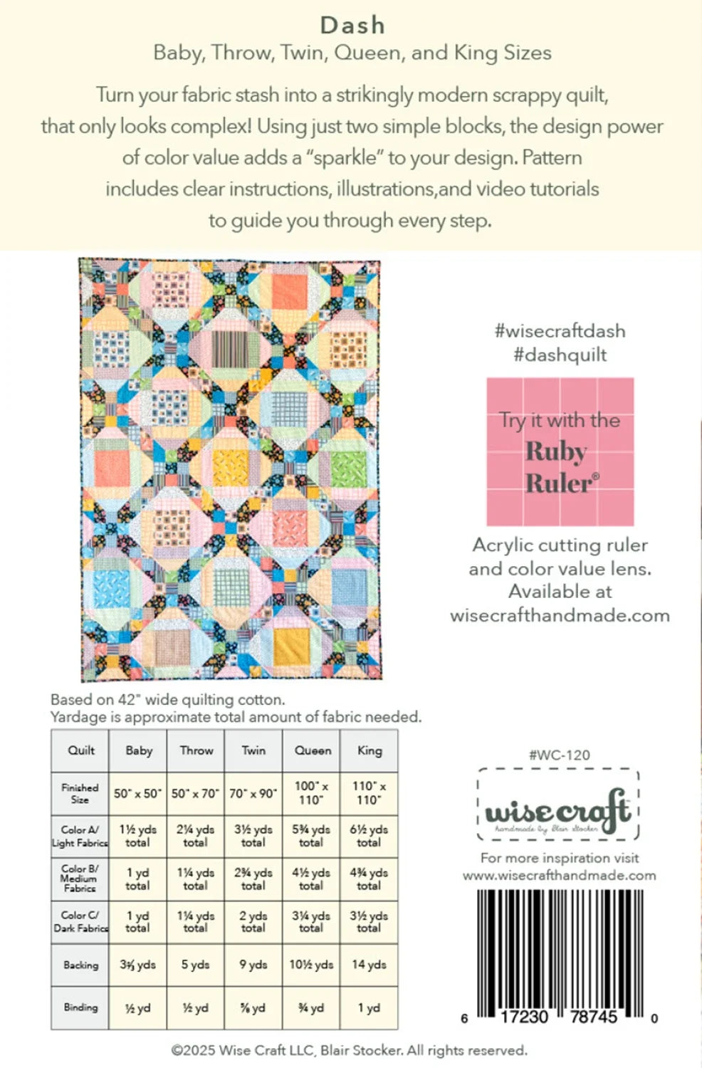 Dash Quilt Pattern