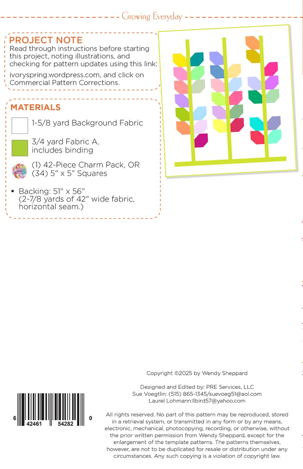 Growing Everyday Quilt Pattern
