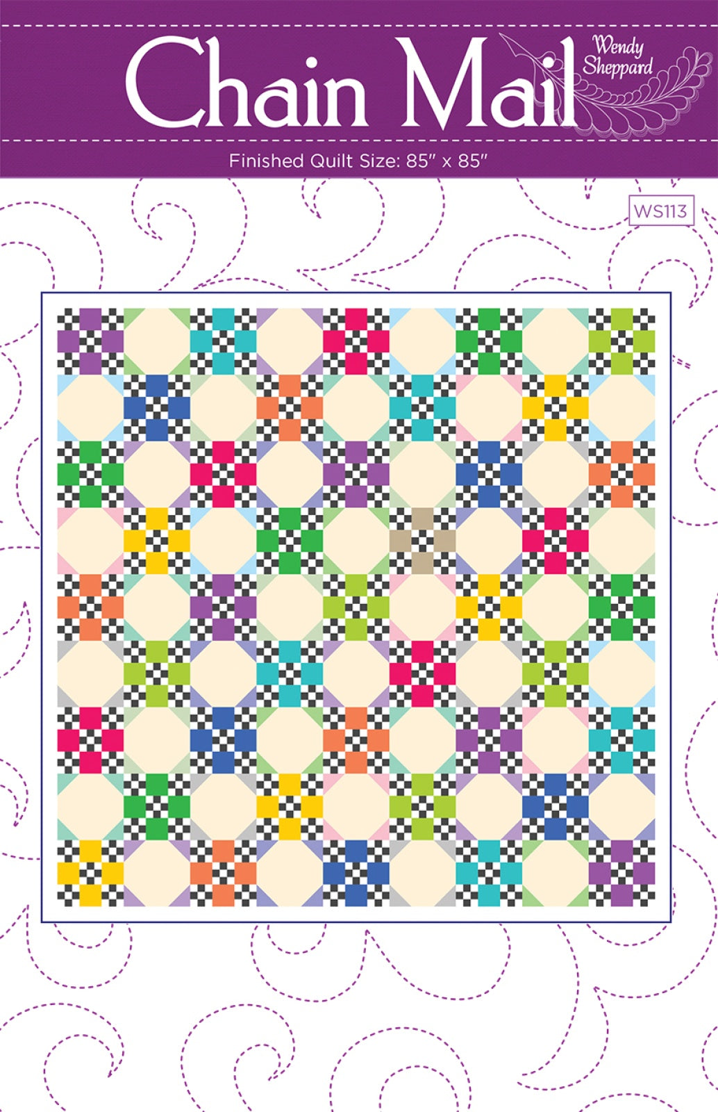 Chain Mail Quilt Pattern