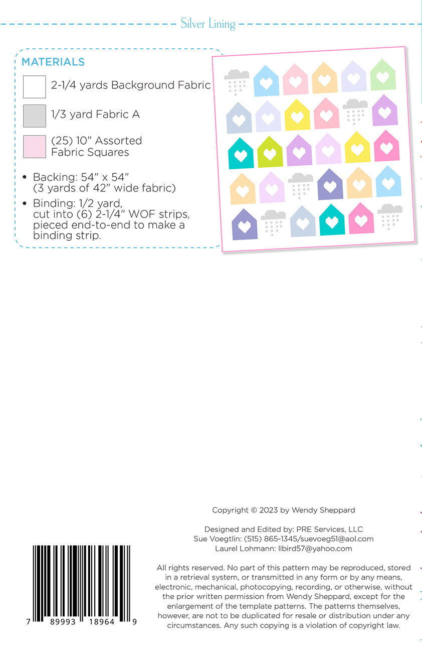 Silver Lining Quilt Pattern
