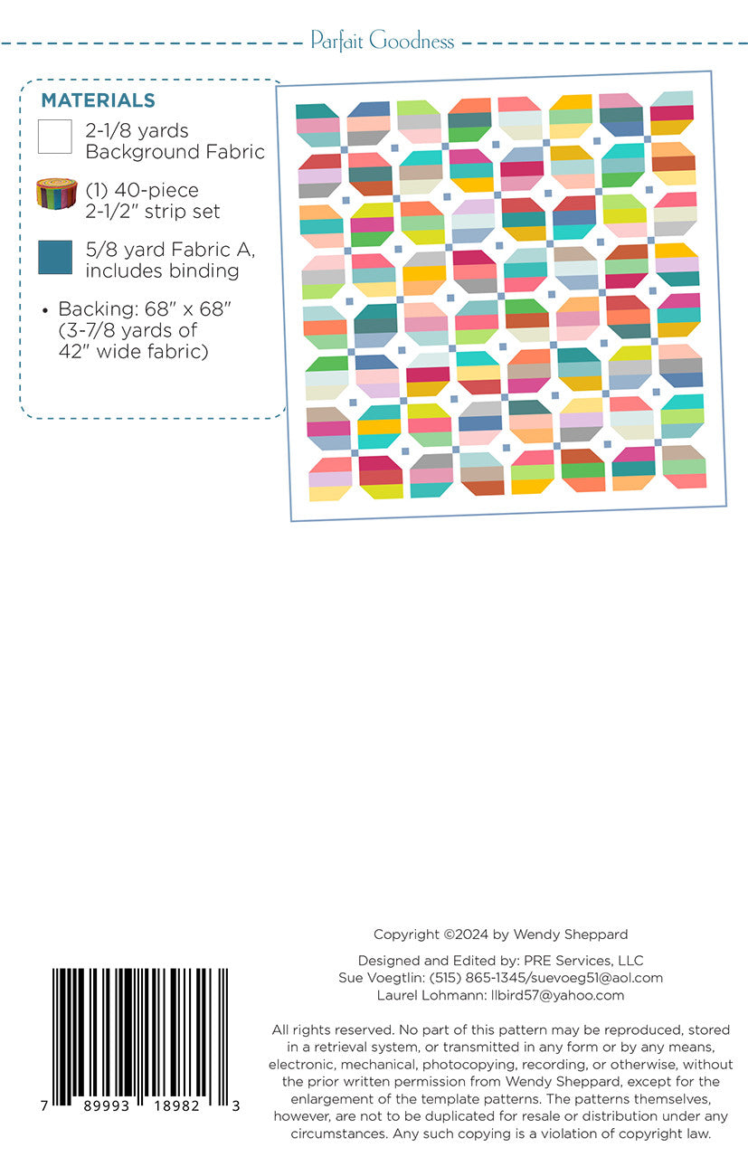 Parfait Goodness Quilt Pattern