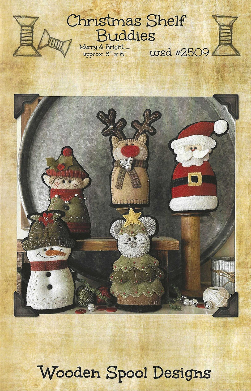 Christmas Shelf Buddies Pattern