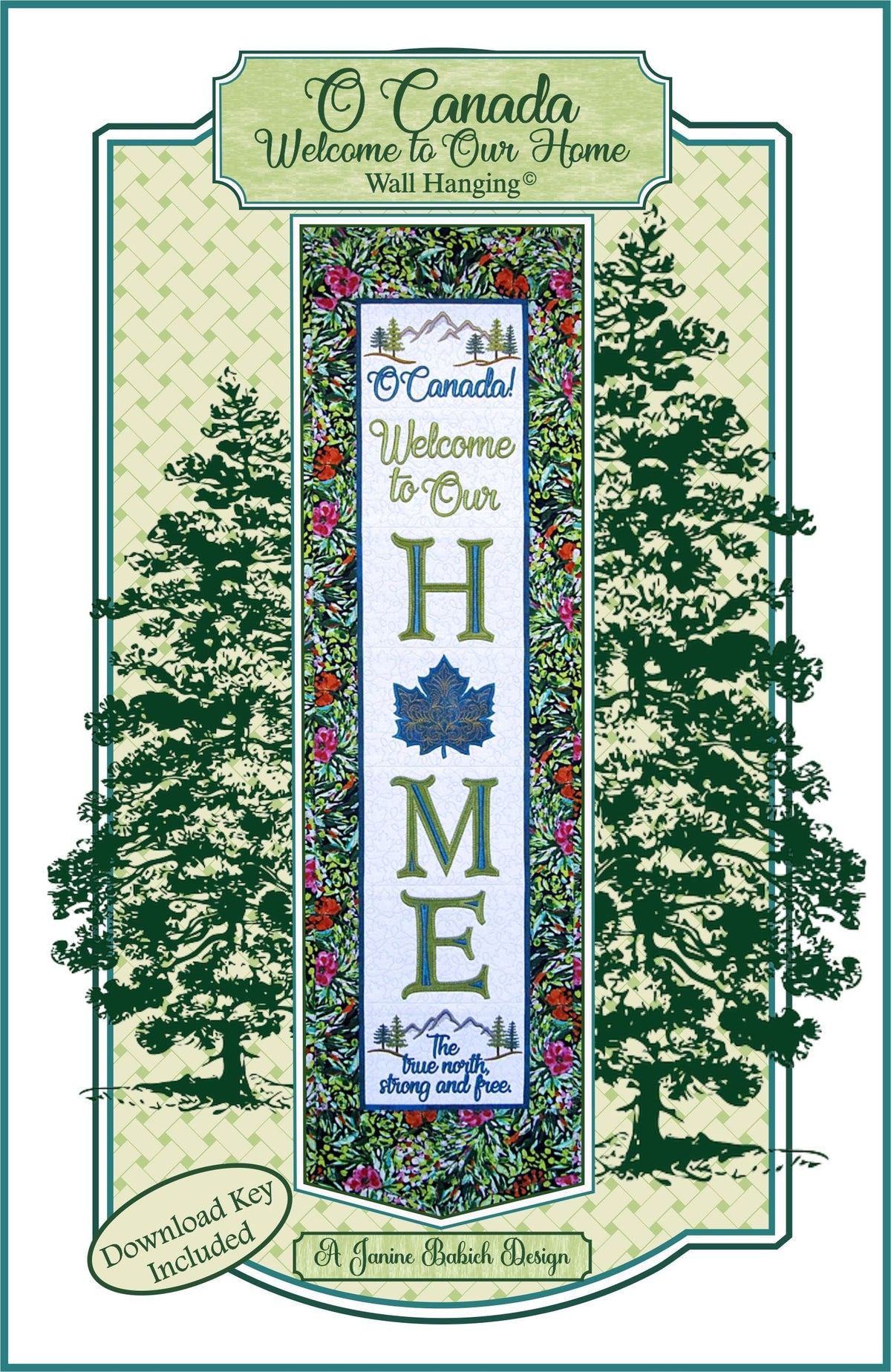 O Canada Downloadable Pattern