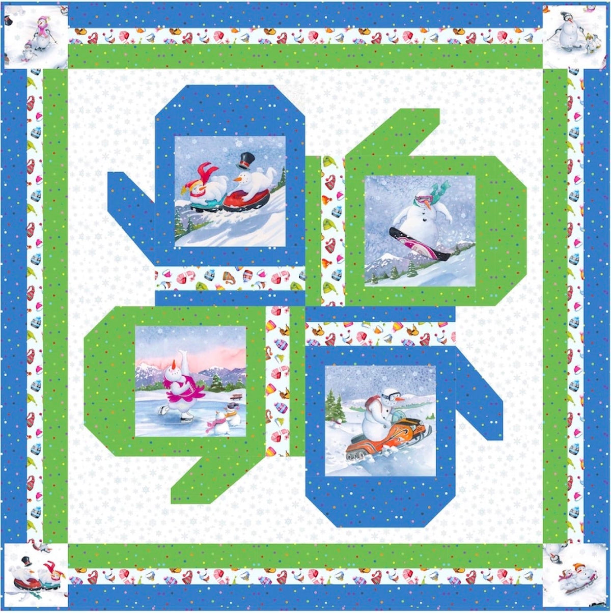 Winter Spin Downloadable Pattern