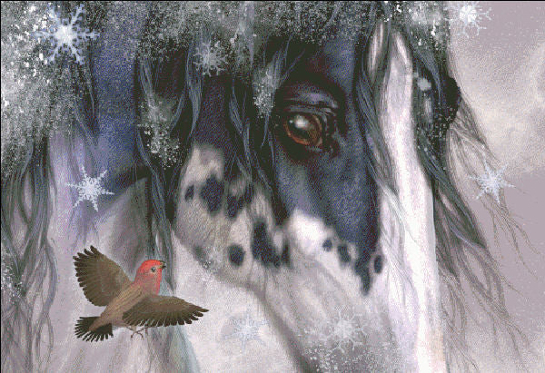 Winter Friends Cross Stitch By Laurie Prindle