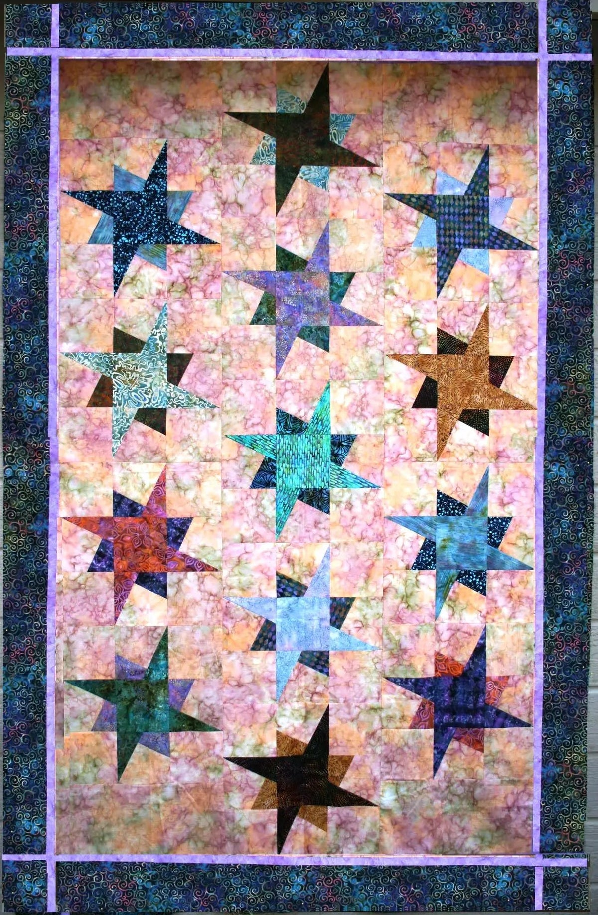 X-Block Dancing Stars Pattern