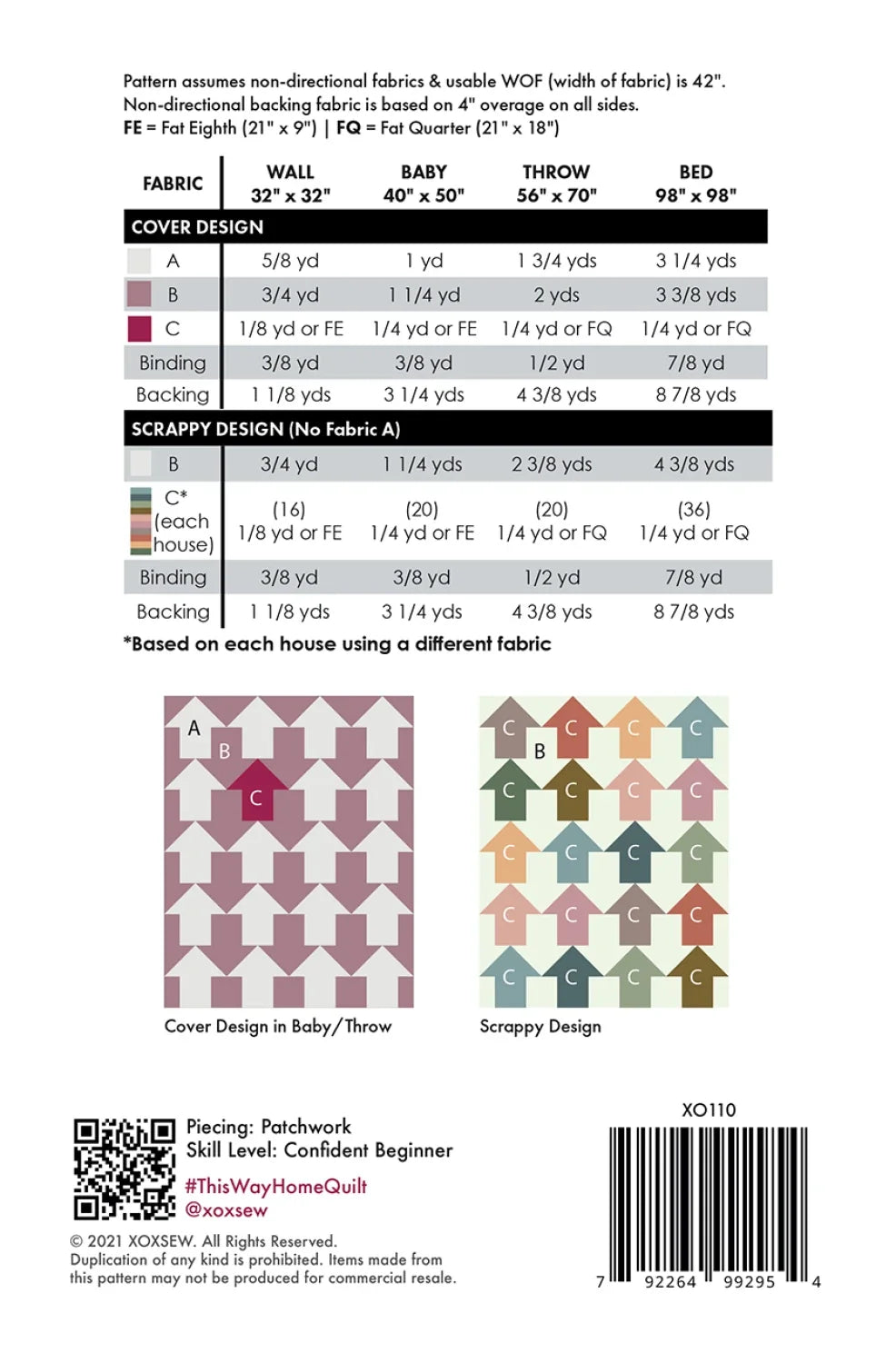 This Way Home Quilt Pattern