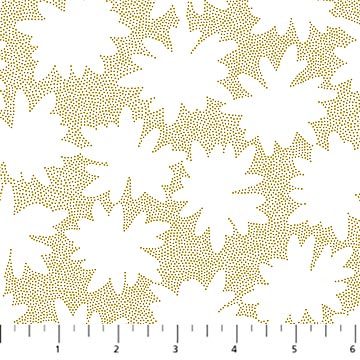 Yellow Cranesbill Tender Cotton 44"/45" Fabric Per Yard