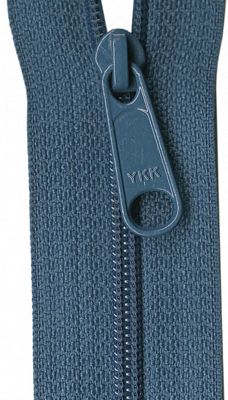 24" Handbag Zipper, Country Blue