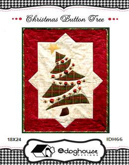 Christmas Button Tree Quilt Pattern