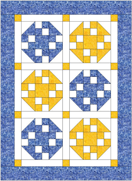 Tumbleweeds Quilt Pattern