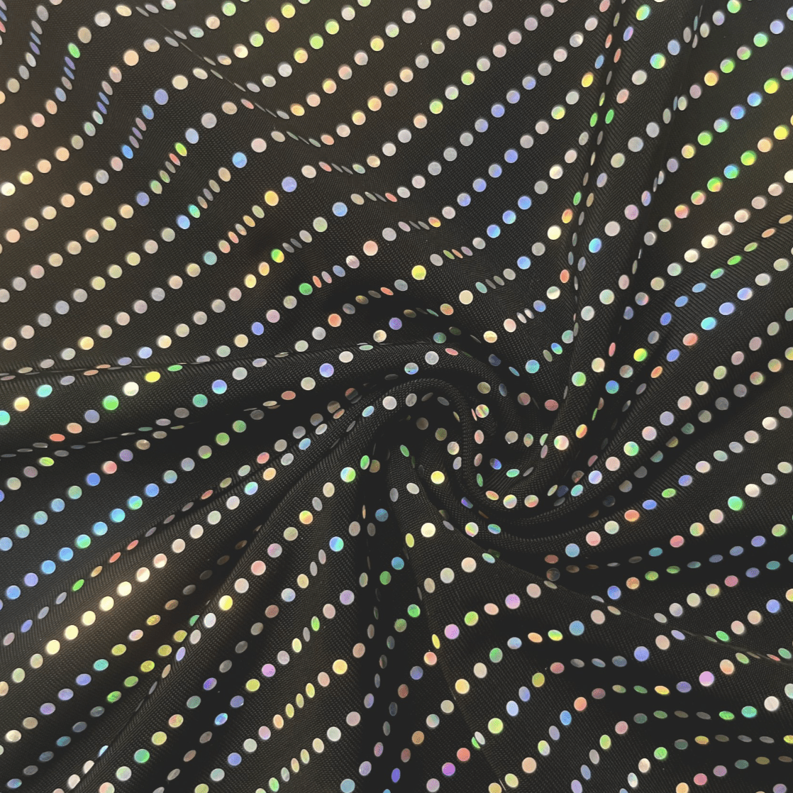 Waterfall on Polyester Spandex Fabric | Blue Moon Fabrics
