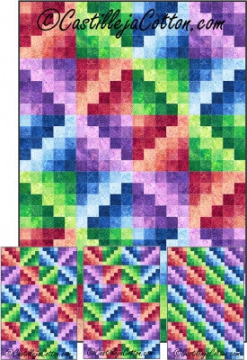 Emerging Diamonds Quilt Pattern