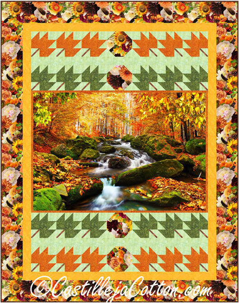 Autumn Stream Quilt Pattern