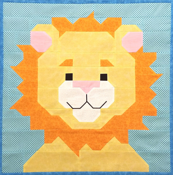 Leo the Lion Quilt Pattern