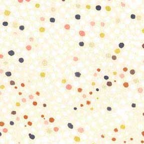 Whisper Block Print Dots Cotton 44"/45" Fabric Per Yard