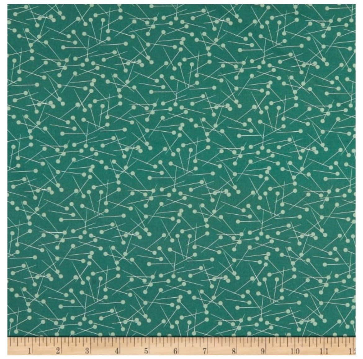 Fat Quarter Panel of Sewing Mood Fabric - Cool by Paintbrush Studios