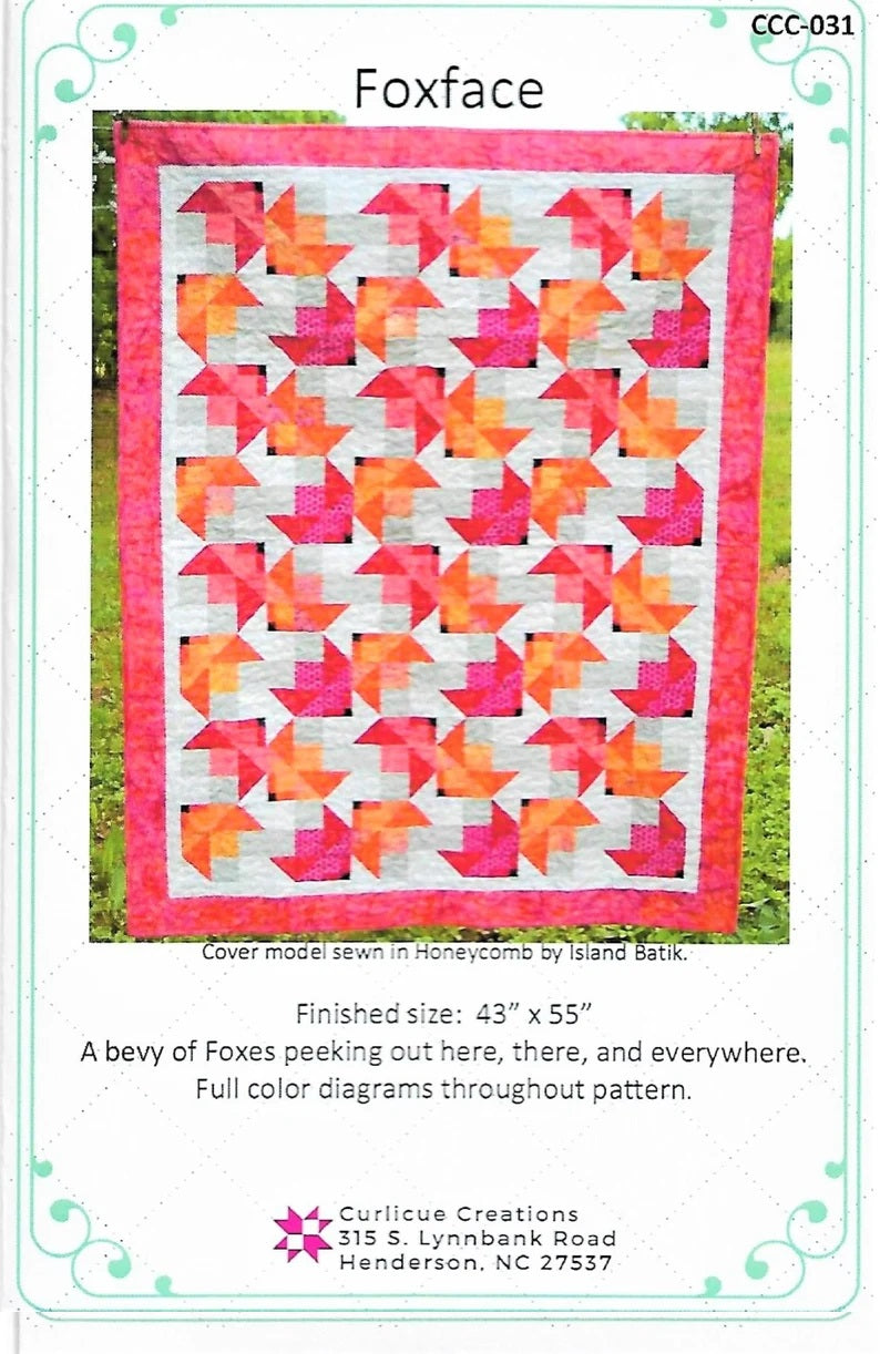 Foxface Downloadable Pattern