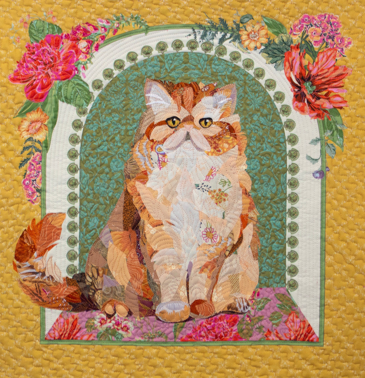 Flora & Felines Quilt Pattern