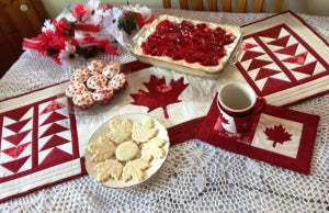 Flying Free Table Runner Downloadable Pattern