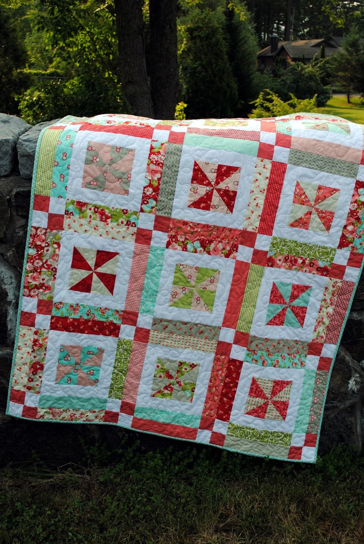 Lemonade Lollipop Quilt Pattern