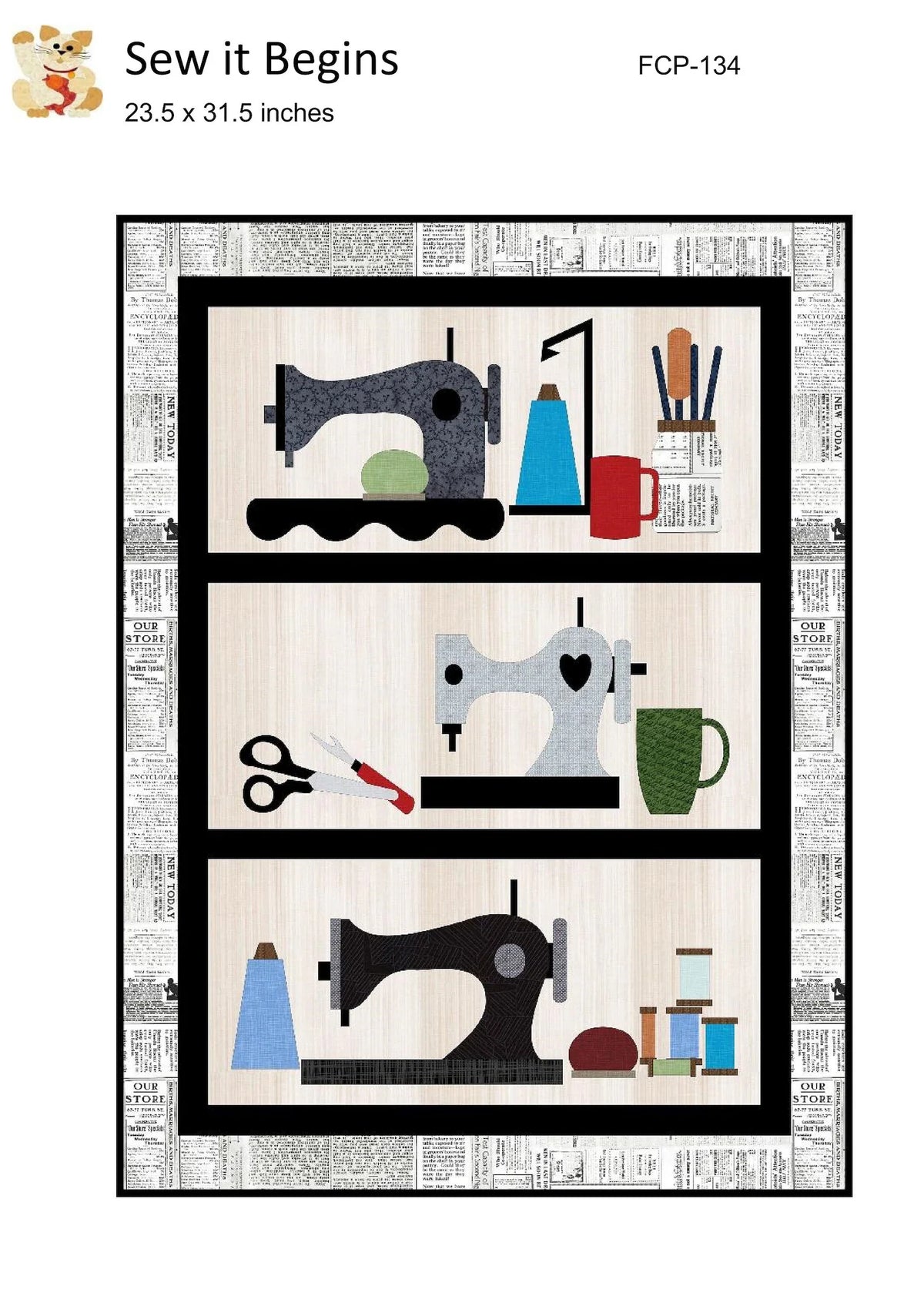 Sew it Begins Quilt Pattern