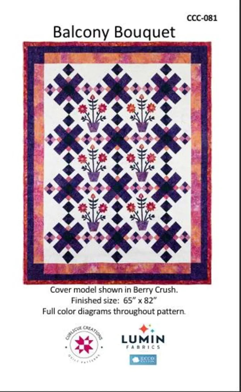 Balcony Bouquet Downloadable Pattern