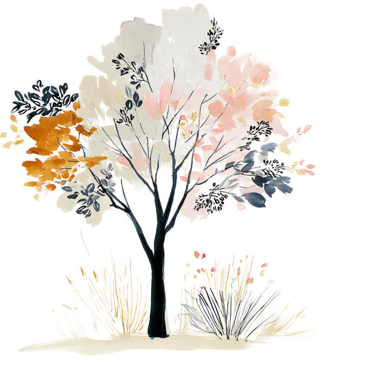 Woodland Animals Cottagecore Fabric Panel 43