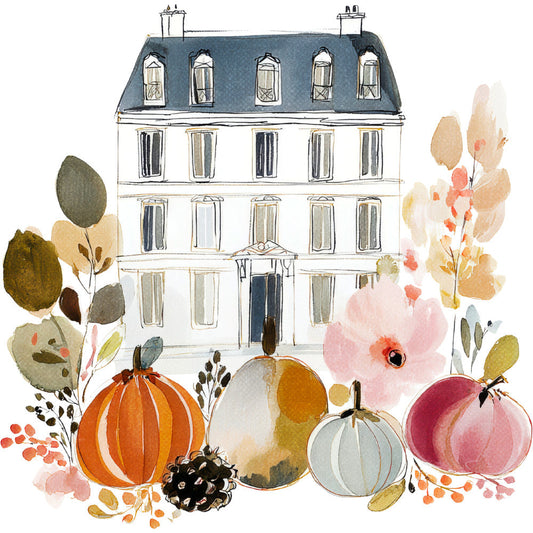 Woodland Animals Cottagecore Fabric Panel 54