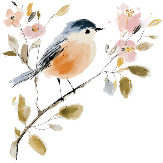 Woodland Animals Cottagecore Fabric Panel 28