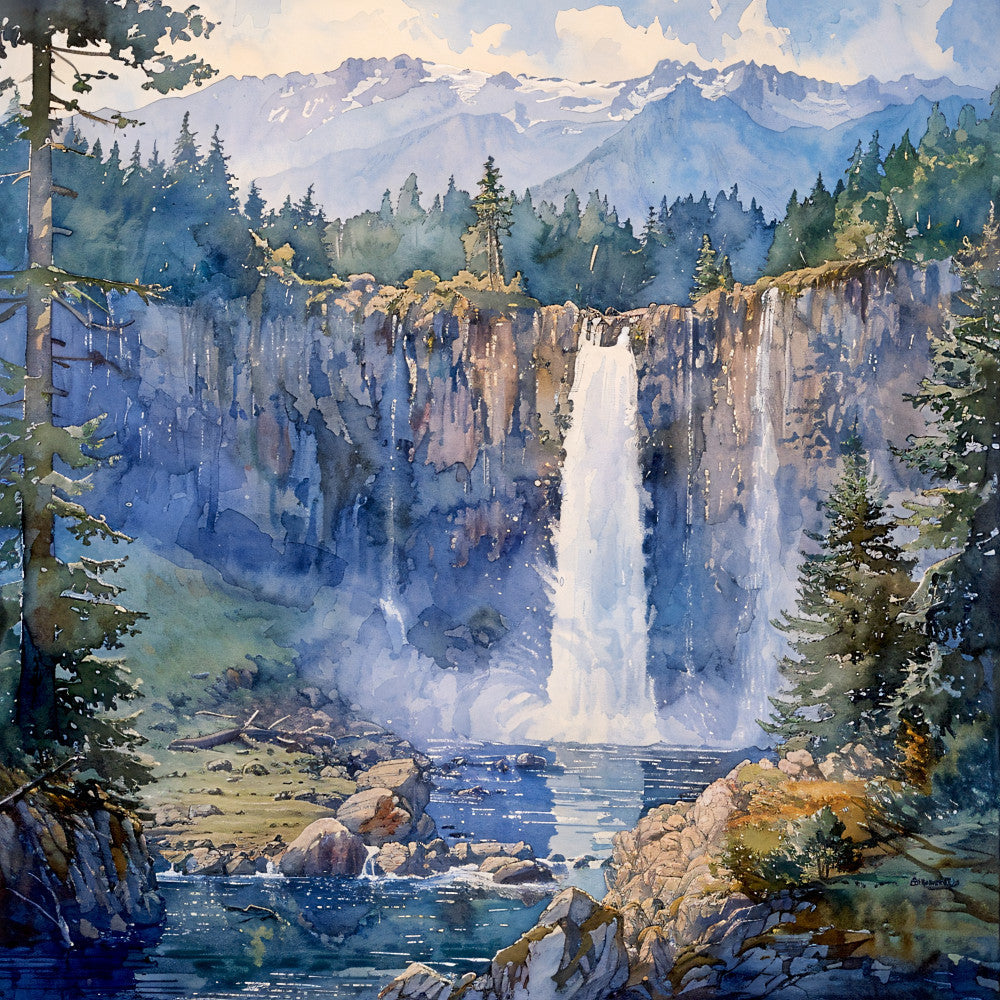 Washington Travel Art Fabric Panel 19