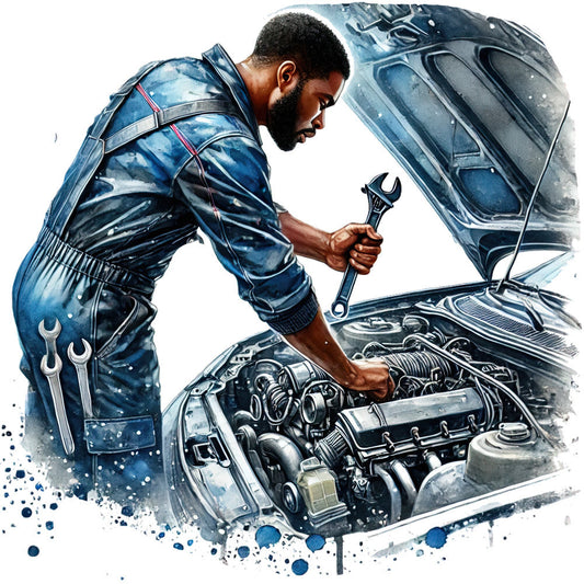 Mechanics Fabric Panel 8