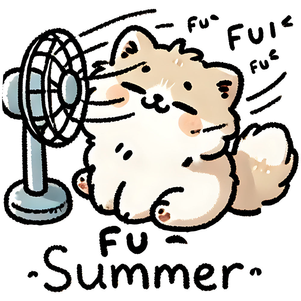Funny Cat Lover Fabric Panel 2