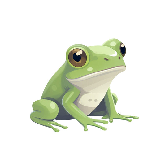 Cartoon Frogs Fabric Panel 25