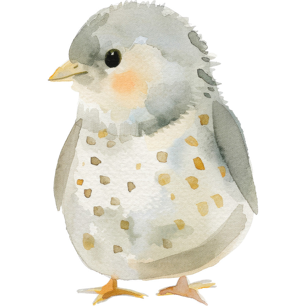 Watercolor Farm Fabric Panel 42