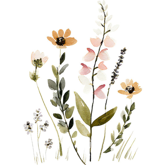 Woodland Animals Cottagecore Fabric Panel 8