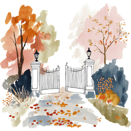 Woodland Animals Cottagecore Fabric Panel 1