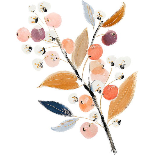 Woodland Animals Cottagecore Fabric Panel 32