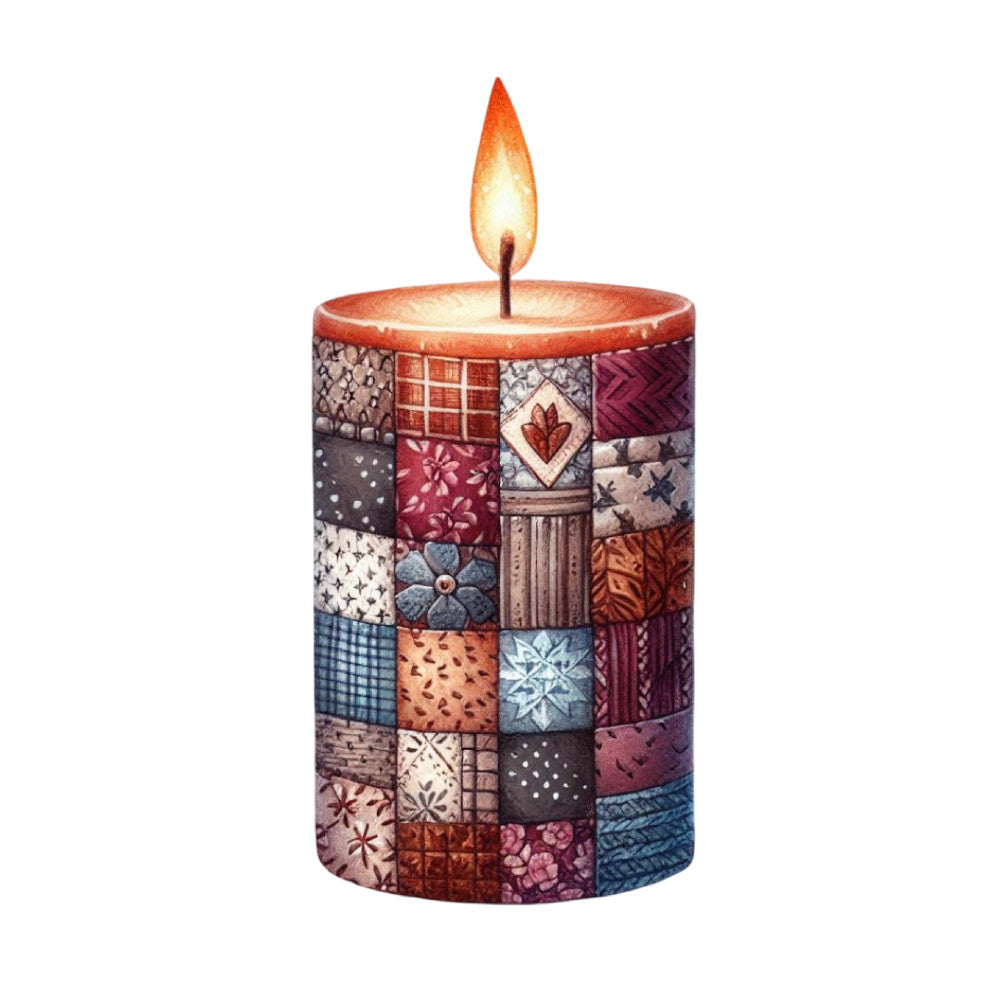 Patchwork Christmas Fabric Panel 21