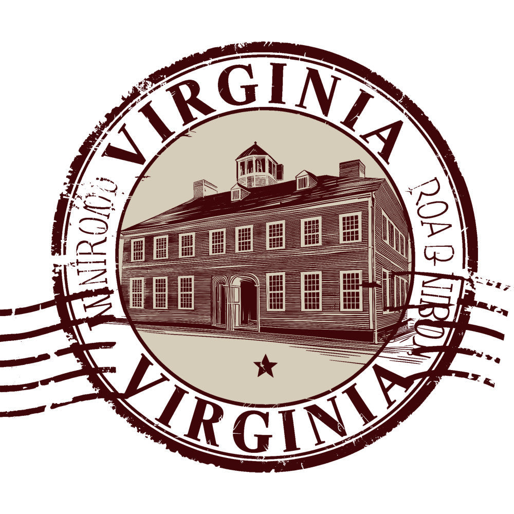 State Stamp Fabric Panel 45