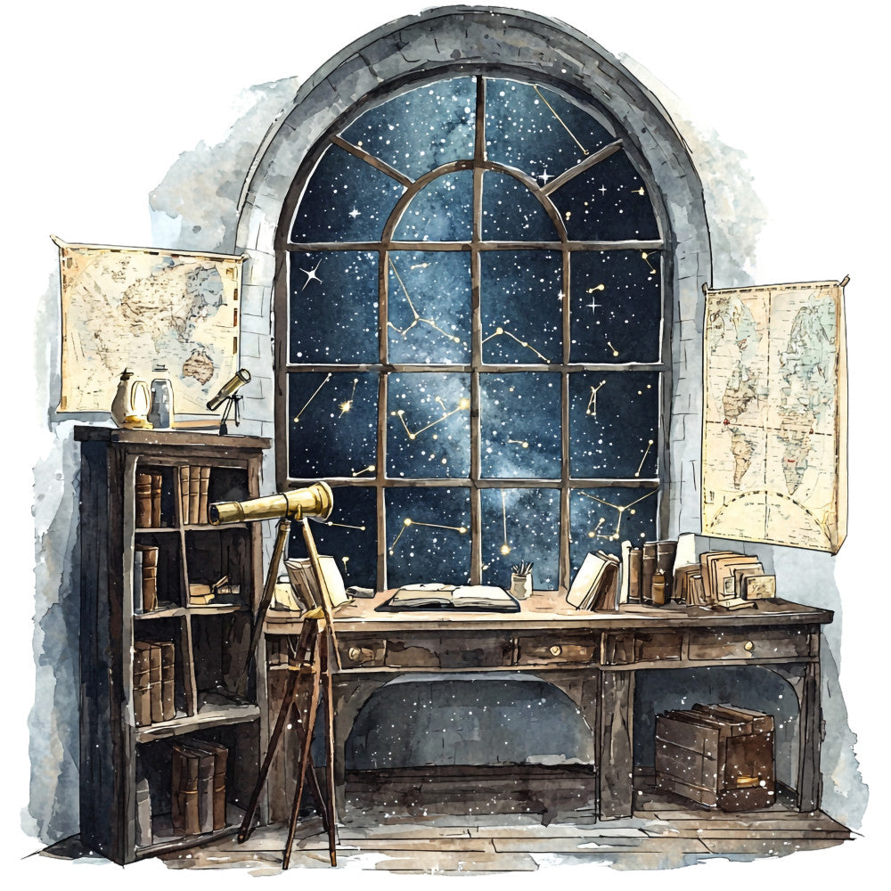 Wizard School Fabric Panel 41